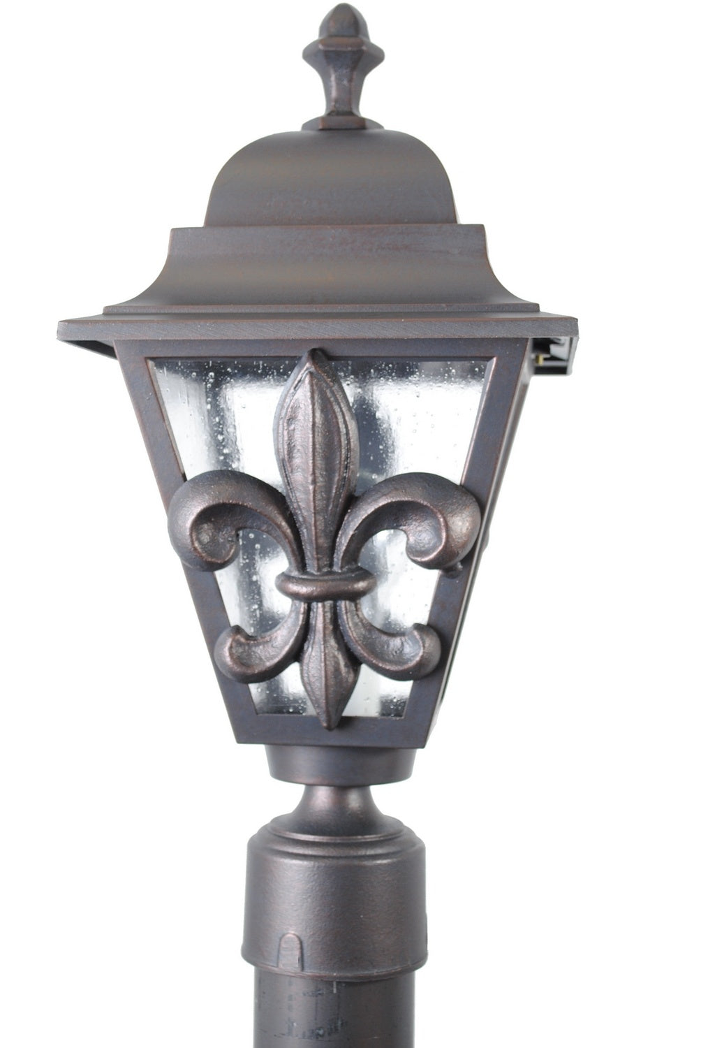 Melissa Lighting - FL1770 - Outdoor Post Lantern - Fleur De Lis Series