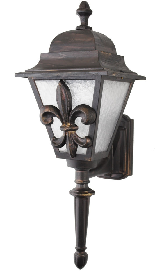 Fleur De Lis Series Outdoor Wall Mount