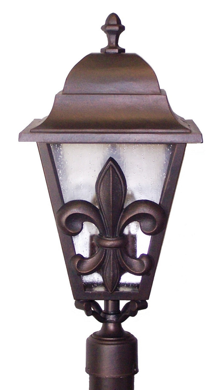 Melissa Lighting - FL1790 - Outdoor Post Lantern - Fleur De Lis Series