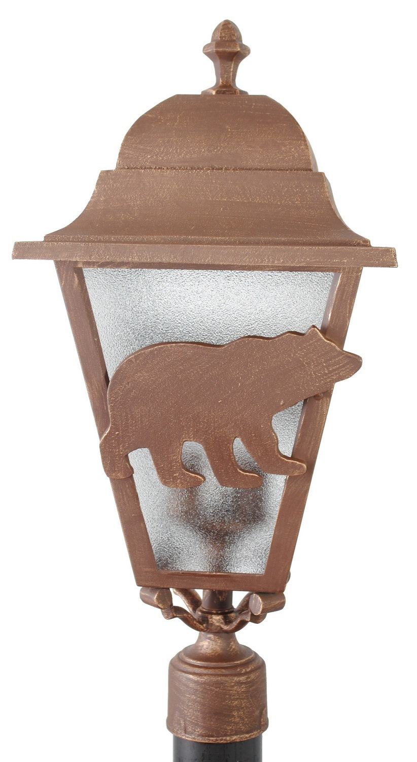 Melissa Lighting - BR1790 - Outdoor Post Lantern - Bear Series