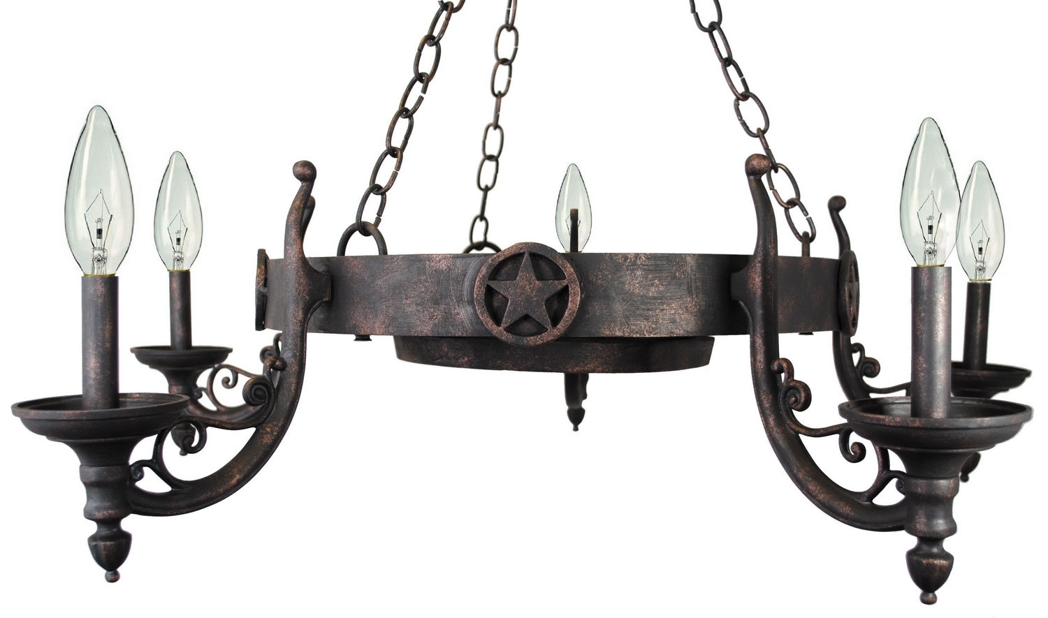 Melissa Lighting - 5R-LS-17A - Chandelier - Lone Star Series