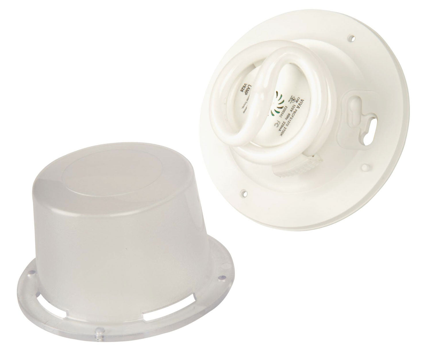Craftmade - K212-LED - LED Lamp Socket & Cover - Keyless Fixtures and Access. - White