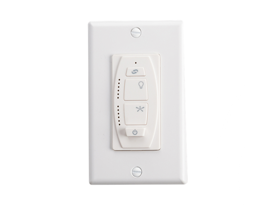 Accessory 6 Speed DC Wall Transmitter in Ivory