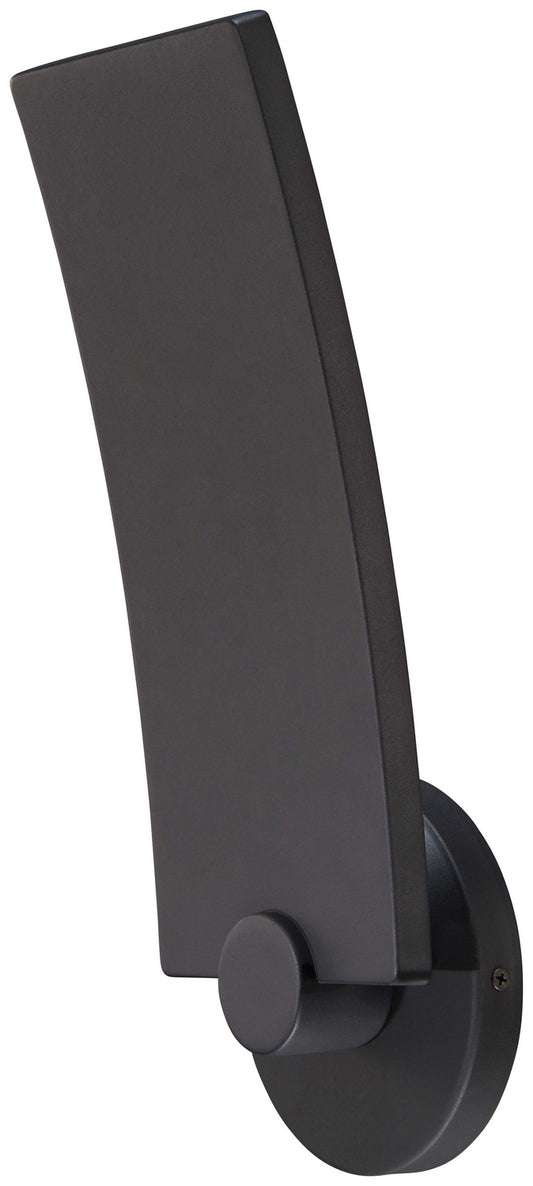 Flipout LED Wall Sconce in Sand Coal Black