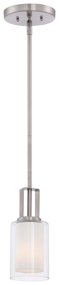 Parsons Studio One Light Mini Pendant in Brushed Nickel