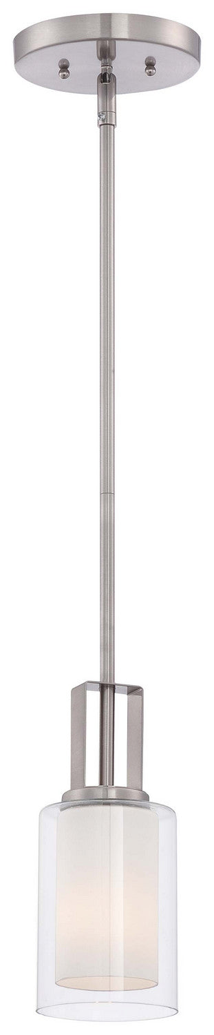 Parsons Studio One Light Mini Pendant in Brushed Nickel