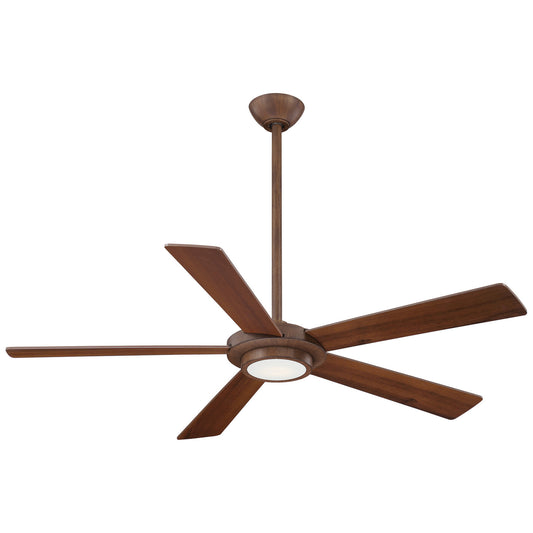 Sabot 52"Ceiling Fan in Distressed Koa