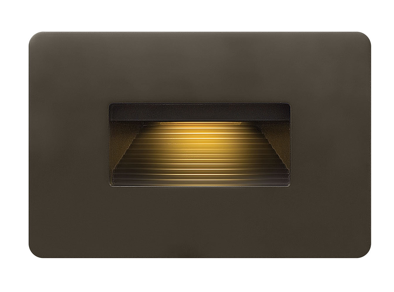 Luna LED Step Light in Bronze