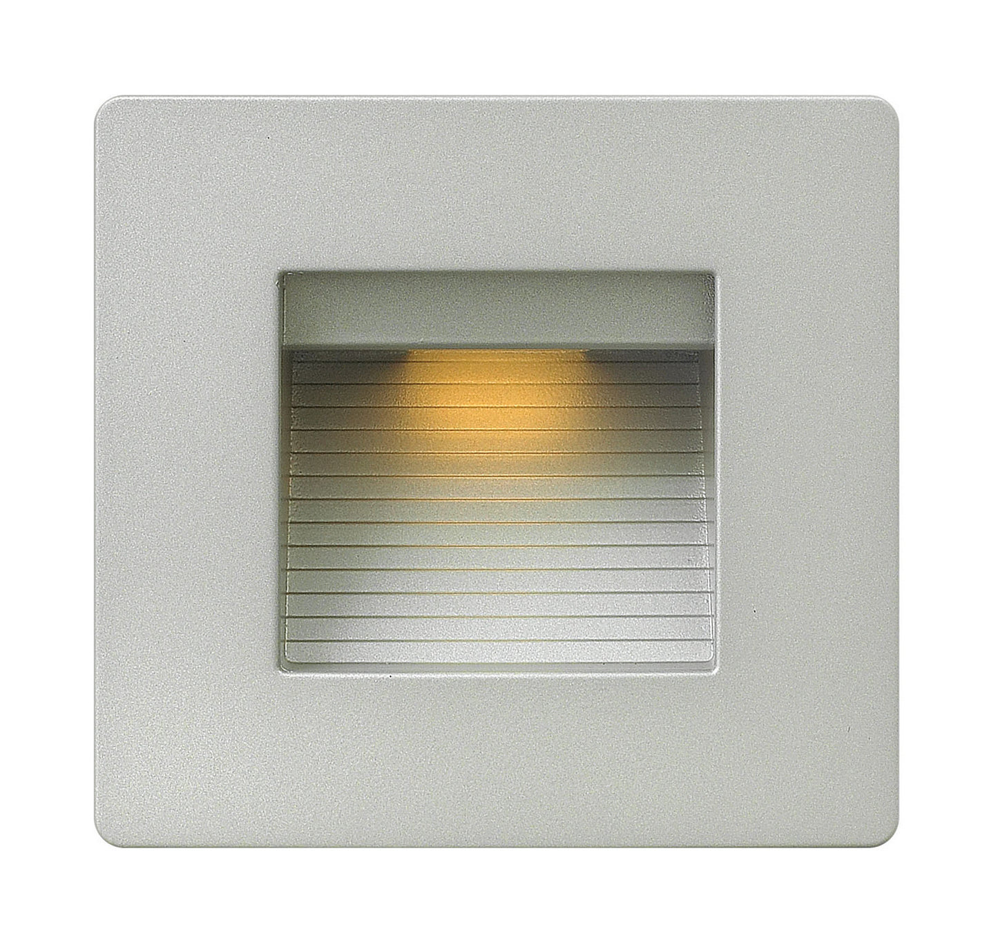 Luna LED Step Light in Titanium