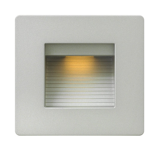 Luna LED Step Light in Titanium