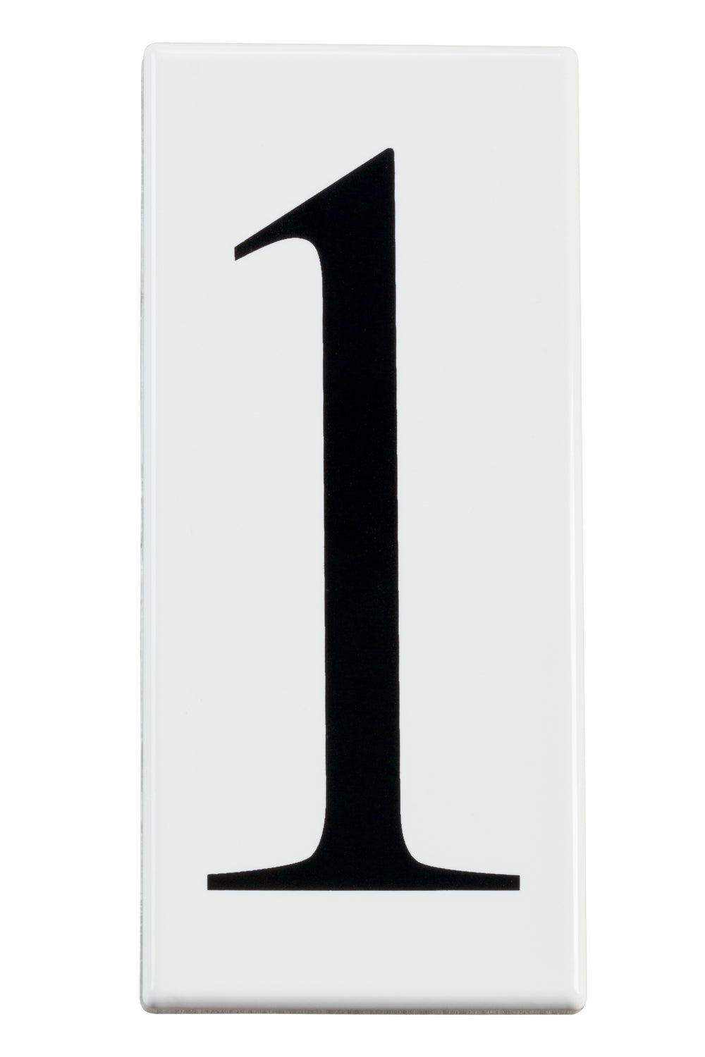(4-Pack) Accessory Number 1 Panel in White Material (Not Painted)