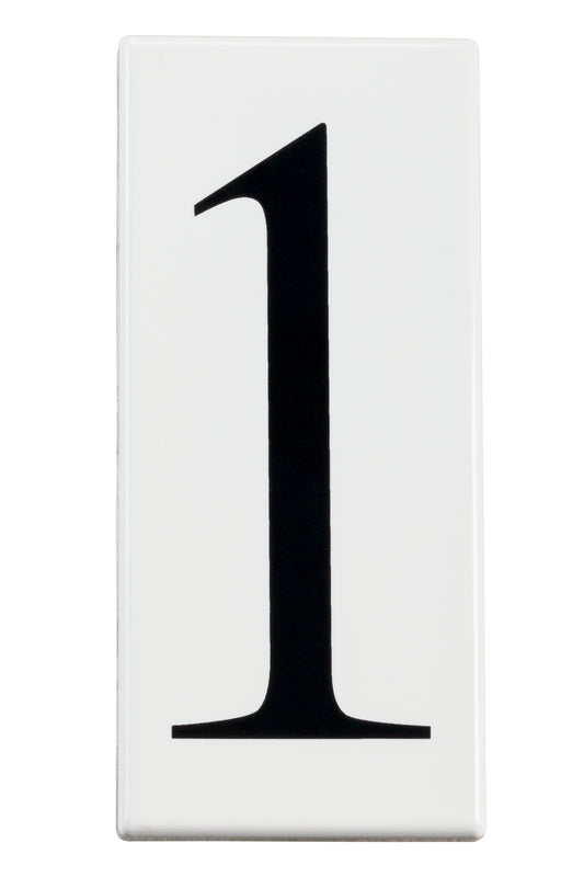 (4-Pack) Accessory Number 1 Panel in White Material (Not Painted)
