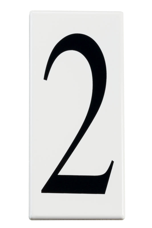 (4-Pack) Accessory Number 2 Panel in White Material (Not Painted)