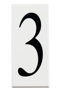 (4-Pack) Accessory Number 3 Panel in White Material (Not Painted)