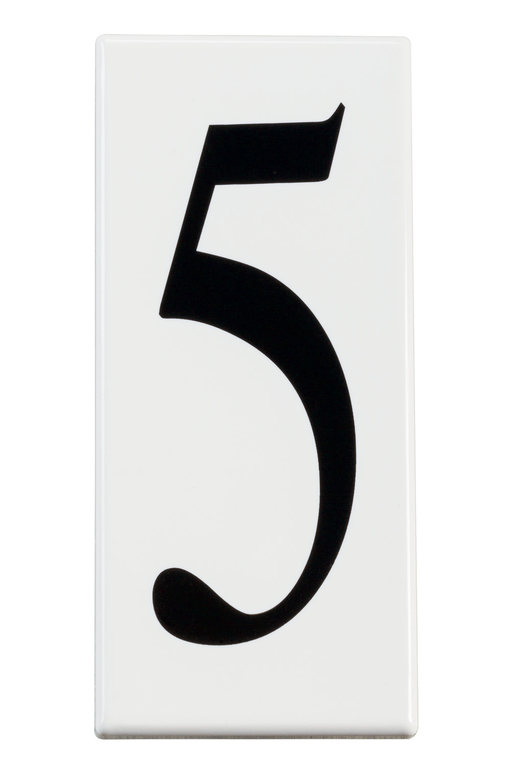 (4-Pack) Accessory Number 5 Panel in White Material (Not Painted)