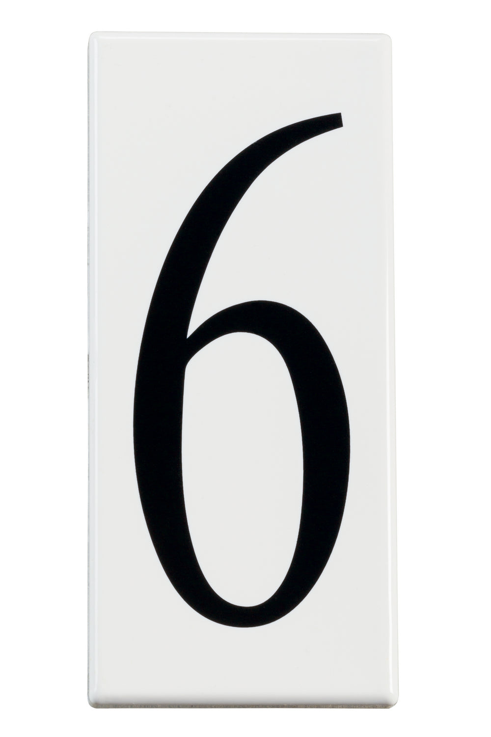 (4-Pack) Accessory Number 6 Panel in White Material (Not Painted)