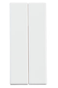 (4-Pack) Accessory Set of 2 Half Size Blank Panel in White Material (Not Painted)