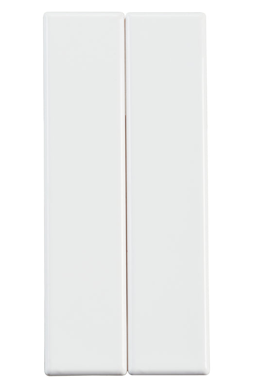 (4-Pack) Accessory Set of 2 Half Size Blank Panel in White Material (Not Painted)