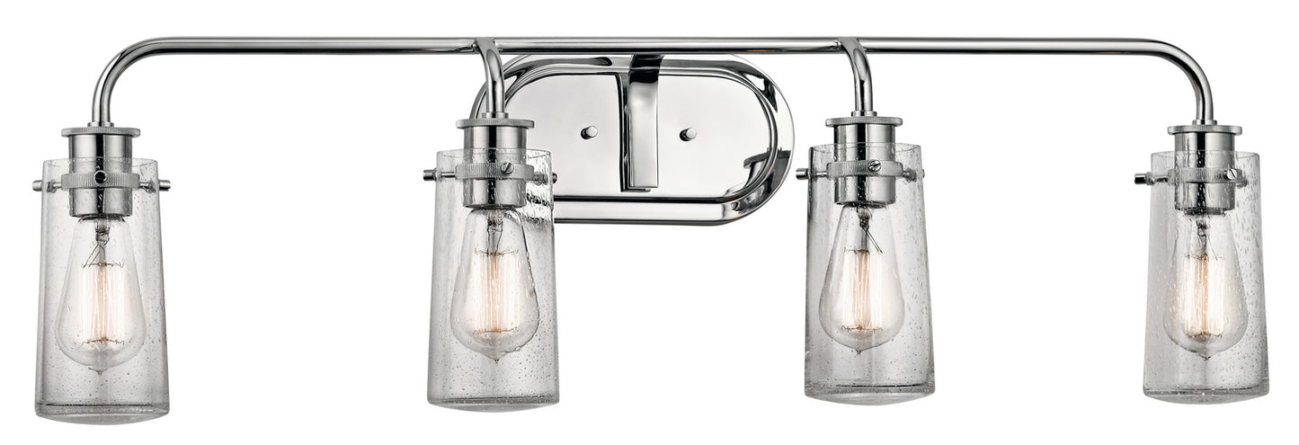 Braelyn Four Light Bath in Chrome