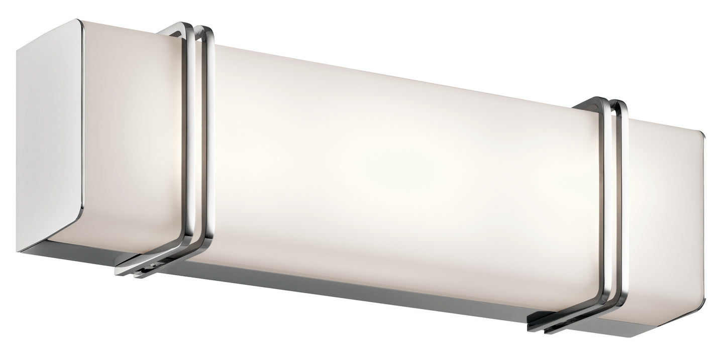Impello LED Linear Bath in Chrome