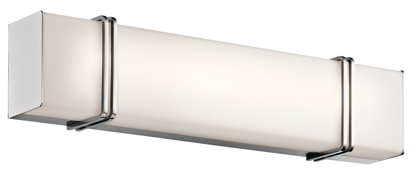 Impello LED Linear Bath in Chrome
