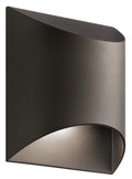 Wesley LED Outdoor Wall Mount in Textured Architectural Bronze
