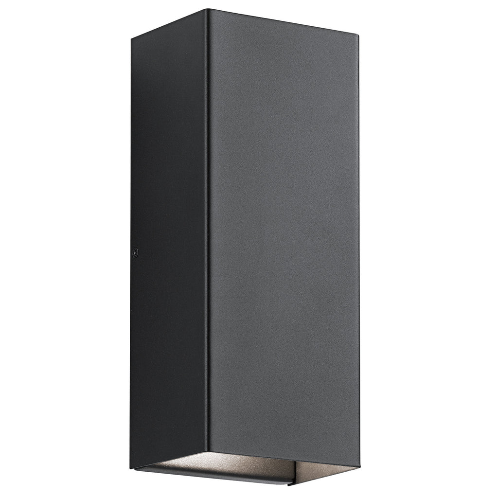 Walden LED Outdoor Wall Mount in Textured Black
