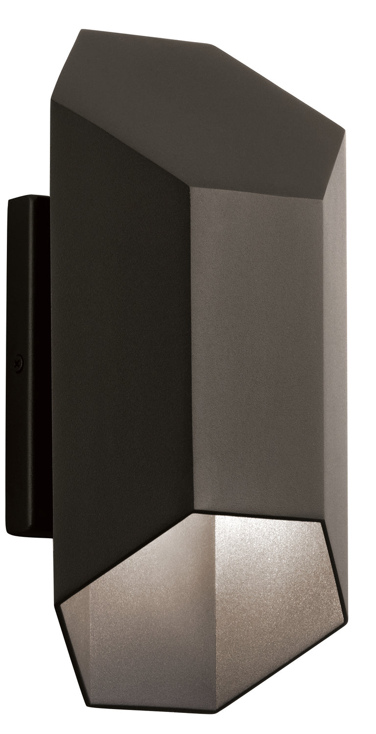 Estella LED Outdoor Wall Mount in Textured Architectural Bronze