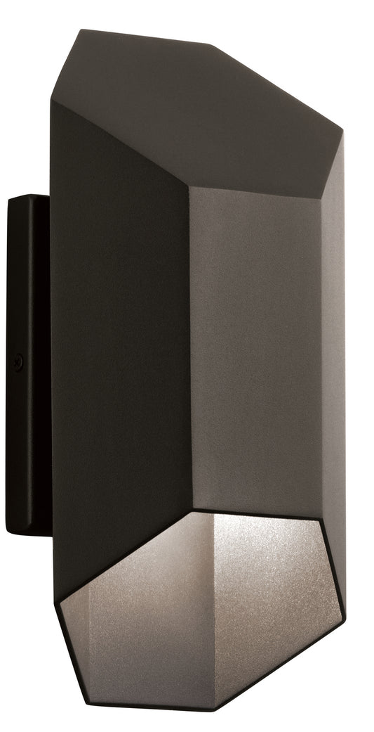 Estella LED Outdoor Wall Mount in Textured Architectural Bronze