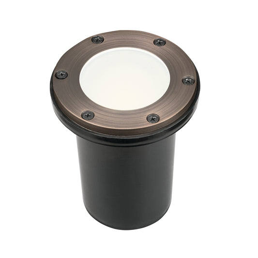 One Light In-Ground in Centennial Brass