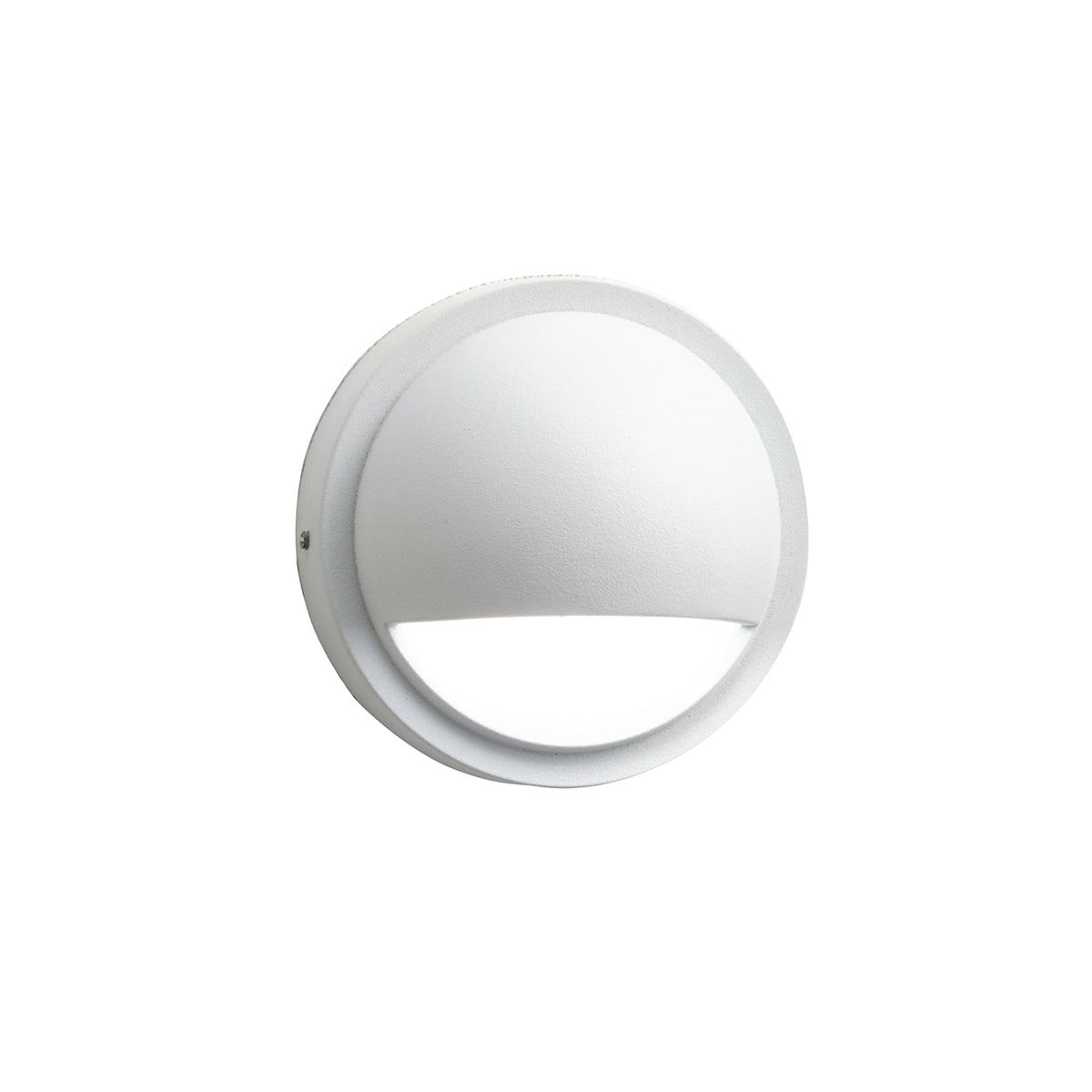 LED Deck Light in Textured White