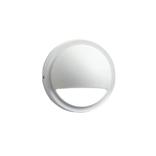 LED Deck Light in Textured White