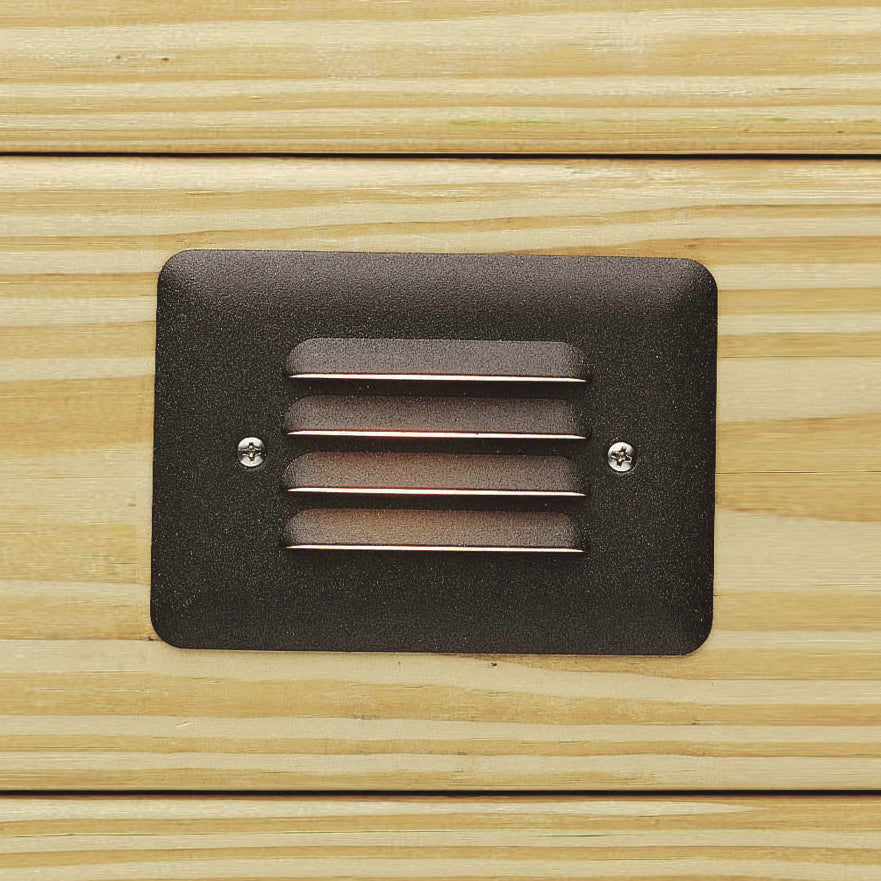 Landscape Led LED Step Light in Textured Architectural Bronze
