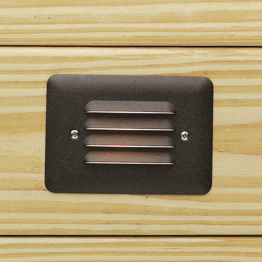 Landscape Led LED Step Light in Textured Architectural Bronze
