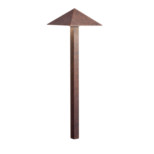 LED Path Light in Textured Tannery Bronze