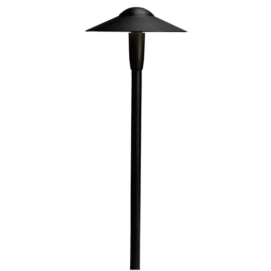 LED Path Light in Textured Black