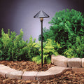LED Path Light in Textured Black
