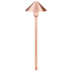 LED Path Light in Copper
