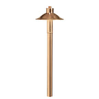 LED Path Light in Copper