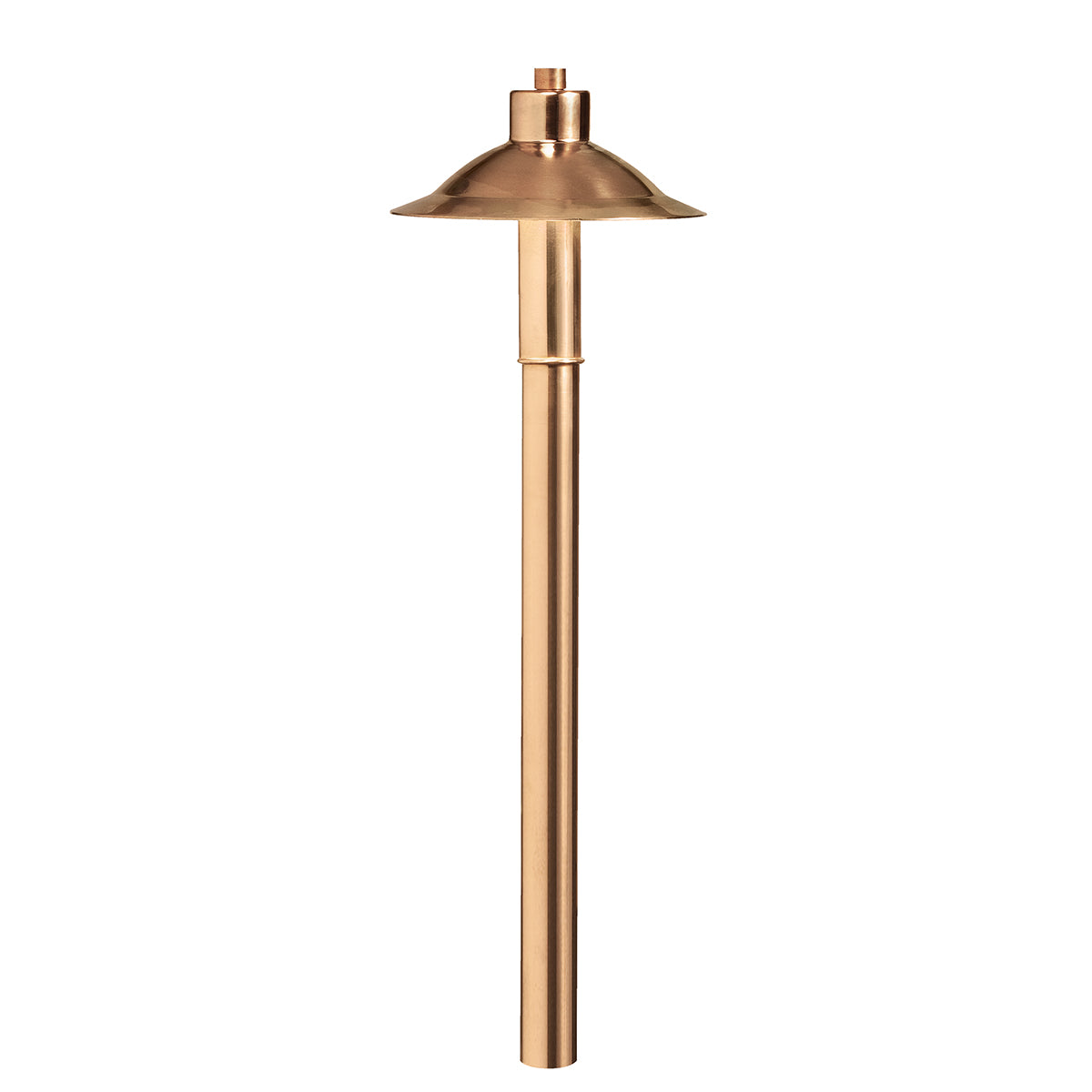 LED Path Light in Copper