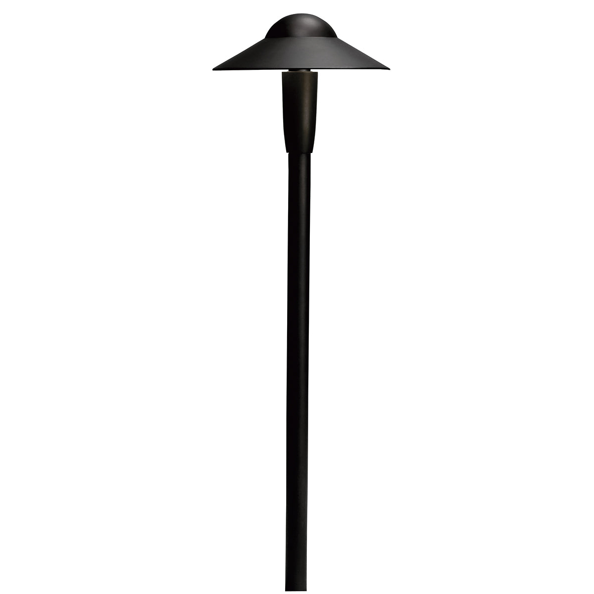LED Path Light in Textured Black