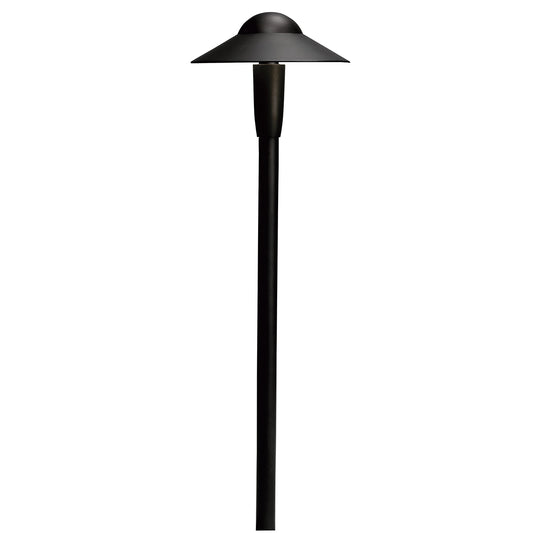 LED Path Light in Textured Black