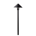 LED Path Light in Textured Black