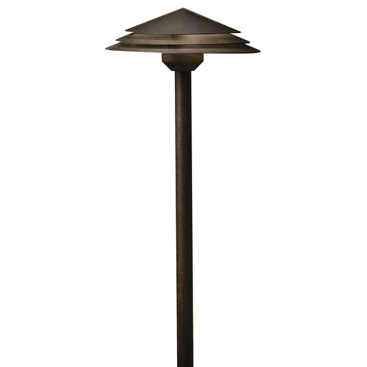 LED Path Light in Aged Bronze