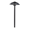 LED Path Light in Textured Black
