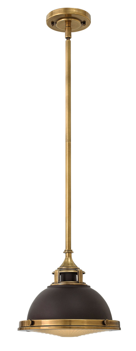Amelia LED Pendant in Buckeye Bronze