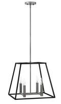 Fulton LED Pendant in Aged Zinc
