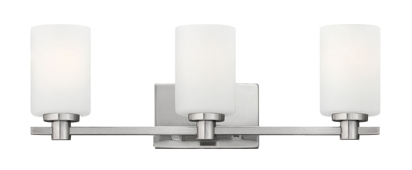 Karlie LED Vanity in Brushed Nickel