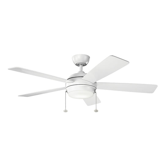 Starkk 52"Ceiling Fan in Matte White