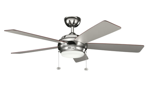 Starkk 52"Ceiling Fan in Polished Nickel
